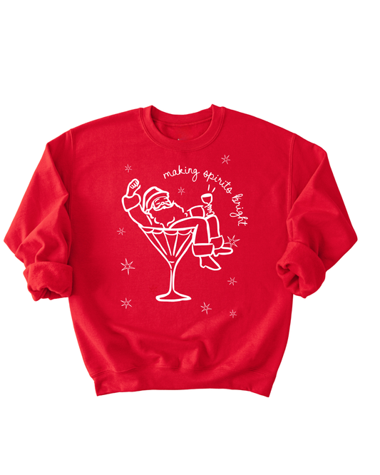 Making Spirits Bright Tee or Pullover