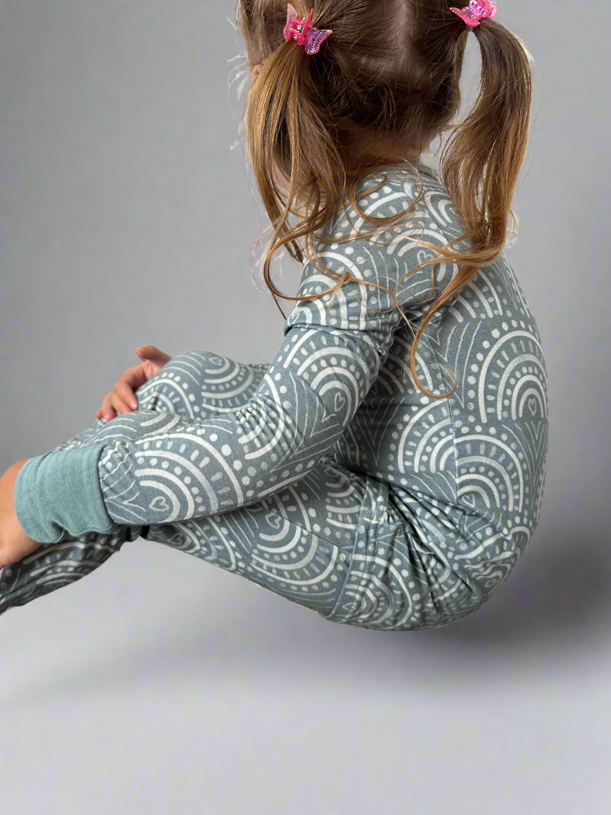 Rainbow Remembrance Two Piece Pajama Set