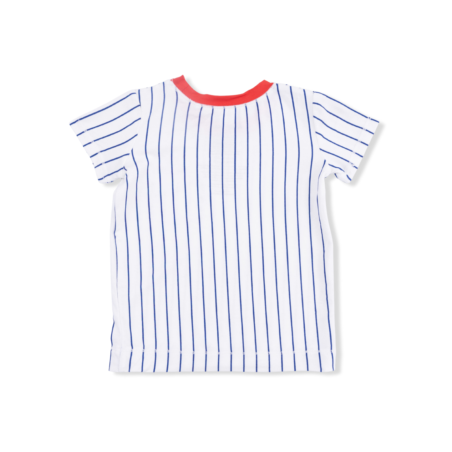 Baseball Stripe - pj Short Set