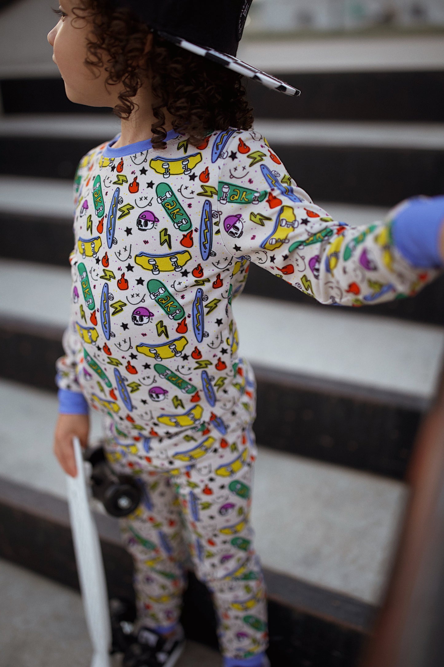 Skate & Snooze-AK Dreamers Bamboo 2PC PJ’s