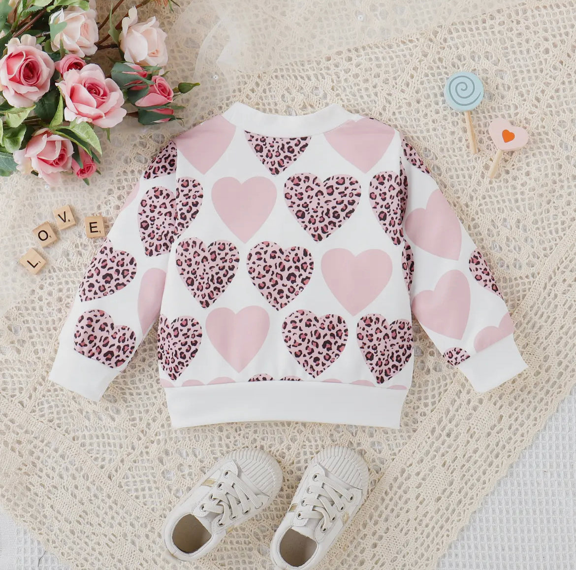 Leopard Love | Pullover Crewneck