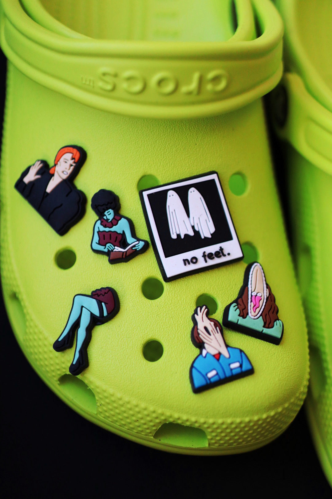 BUG GHOST GUY SHOE CHARMS