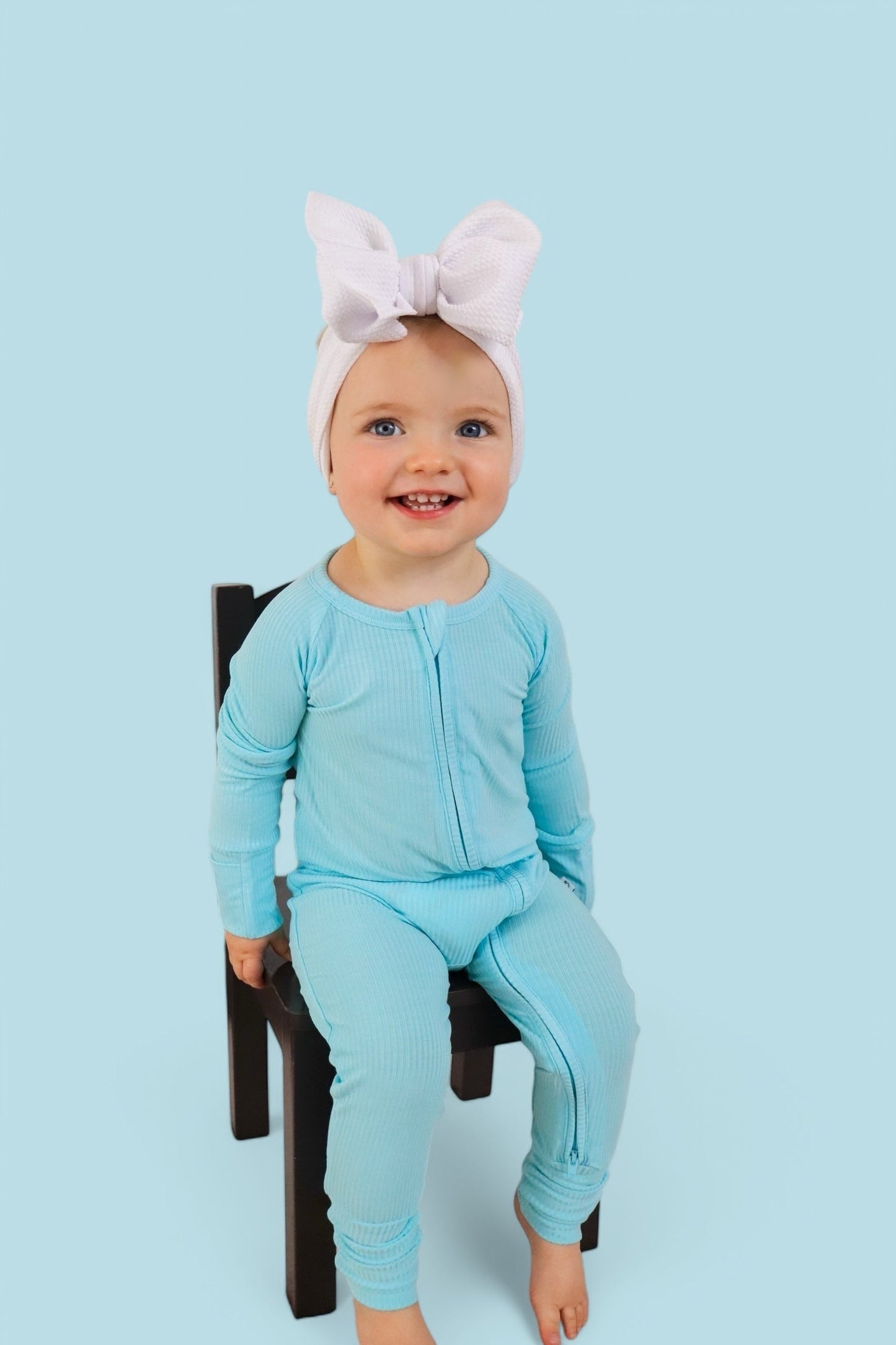 CAPRI BLUE RIB DREAM ROMPER