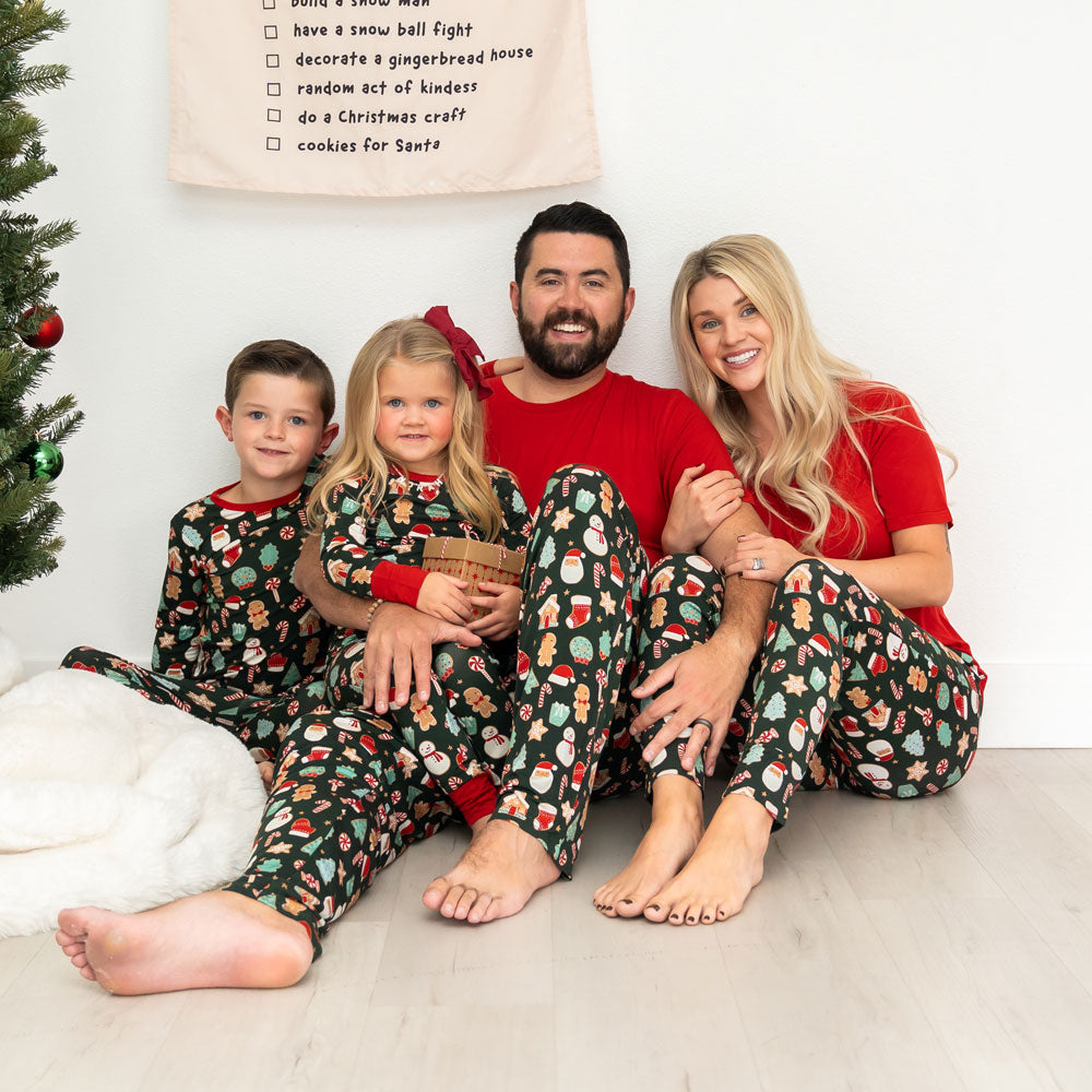 Scarlett Christmas Cookies Bamboo 2-Piece Long Sleeve Set