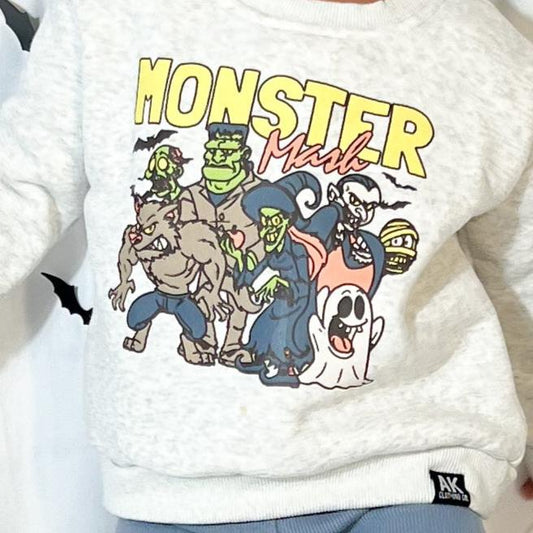 Monster Mash Graphic Crewneck