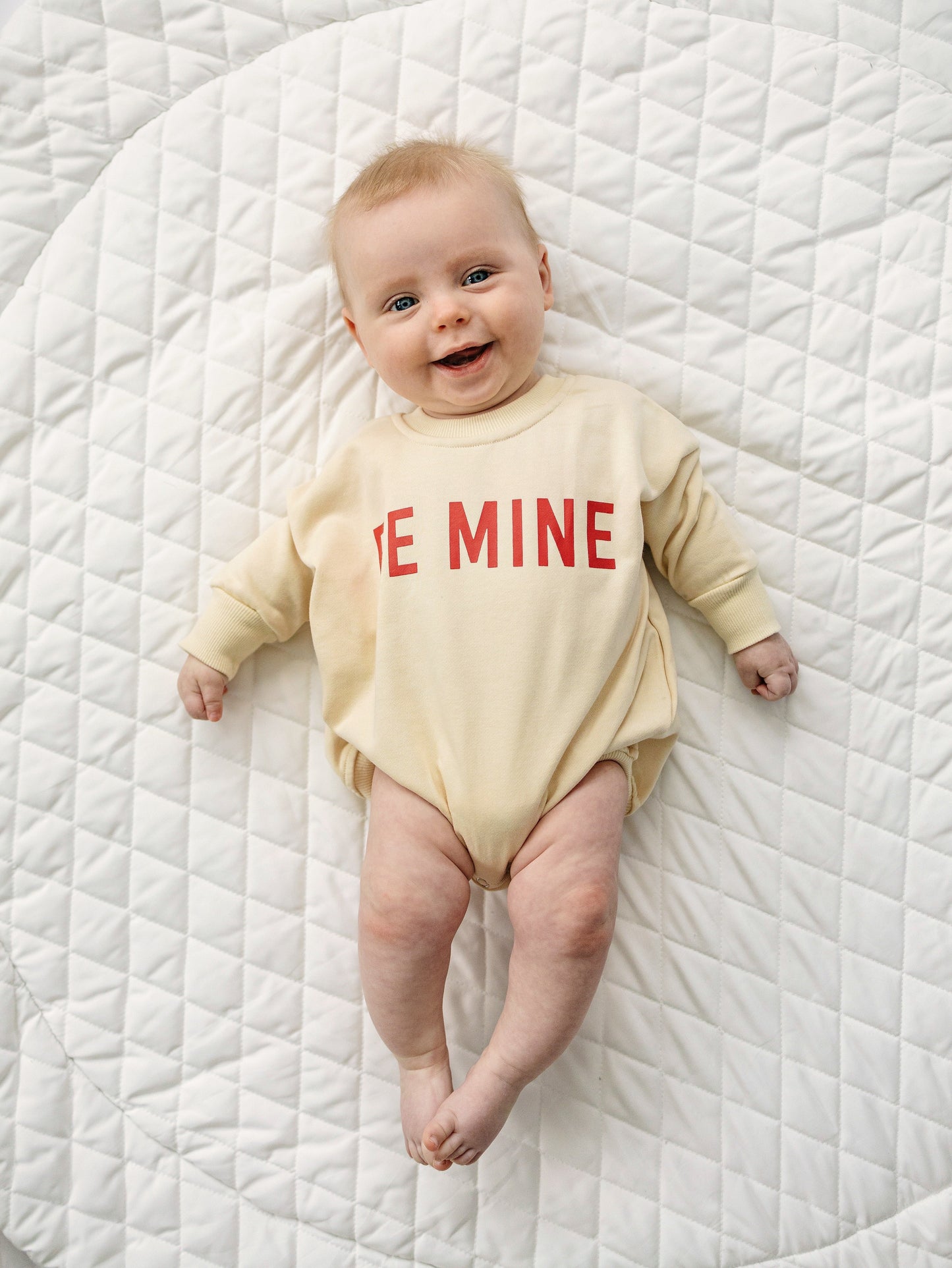 Be Mine Sweatshirt Romper - more colors
