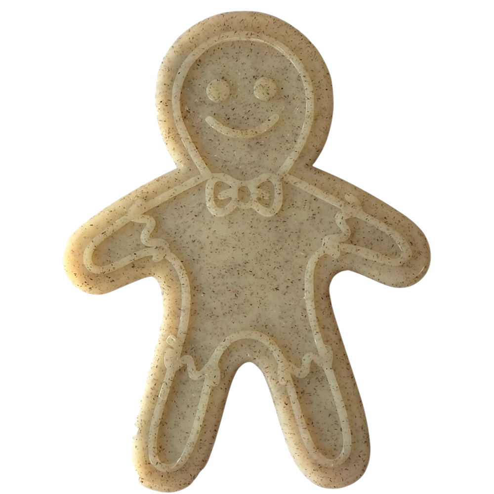 Gingerbread Man Ultra Durable Nylon Dog Chew Toy