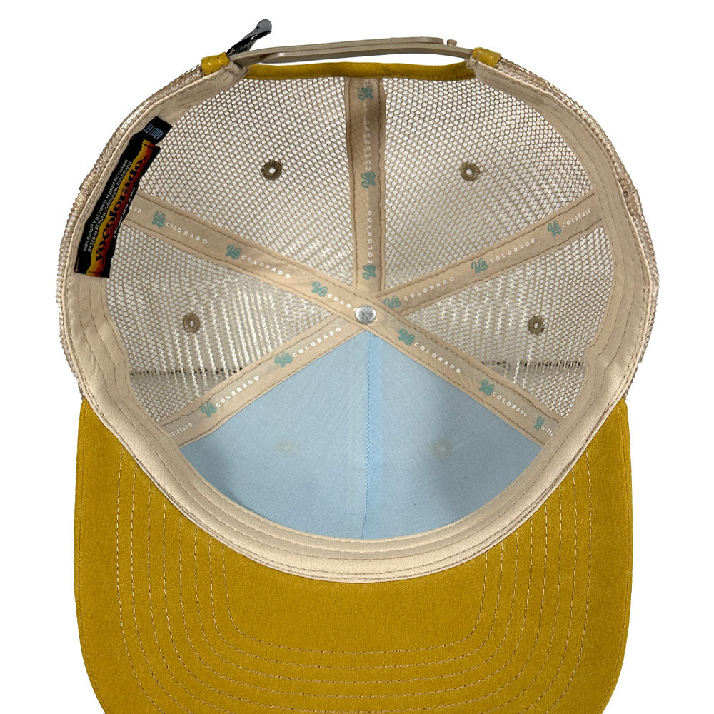 Stay Golden Gold Trucker Hat