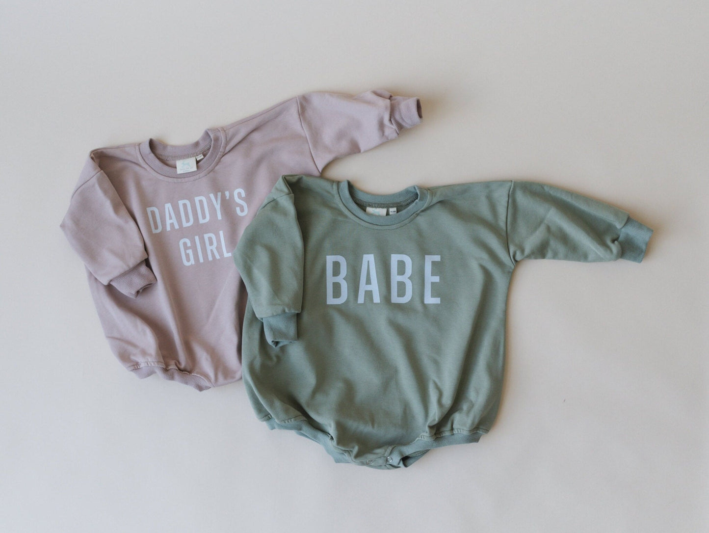 Daddy's Girl Oversized Sweatshirt Romper - more colors