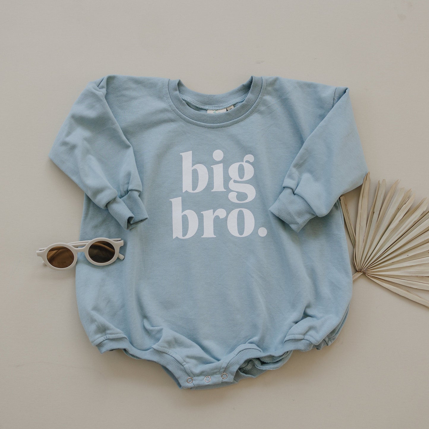 Big Bro Oversized Sweatshirt Romper - more colors