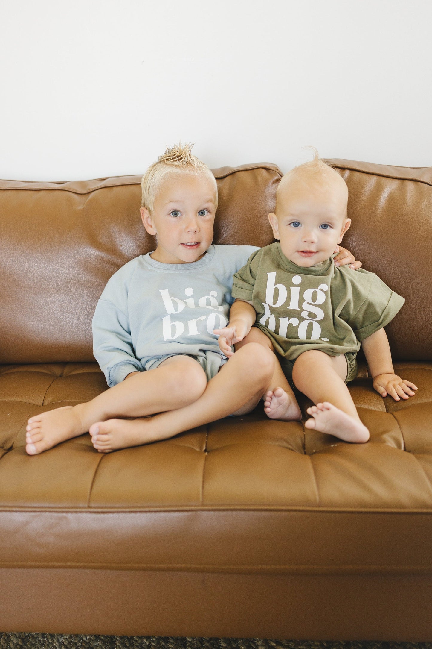Big Bro Oversized Sweatshirt Romper - more colors