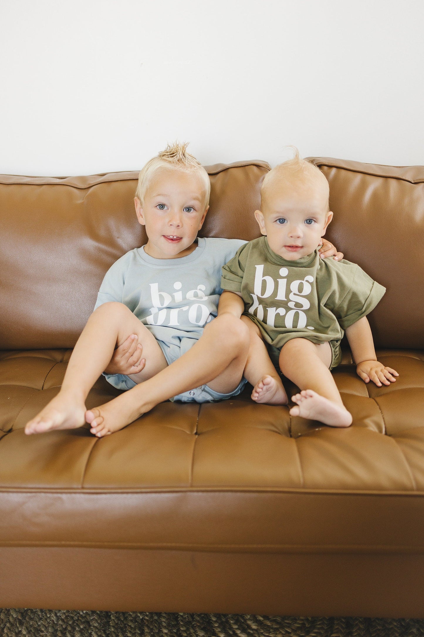 Big Bro Oversized Sweatshirt Romper - more colors