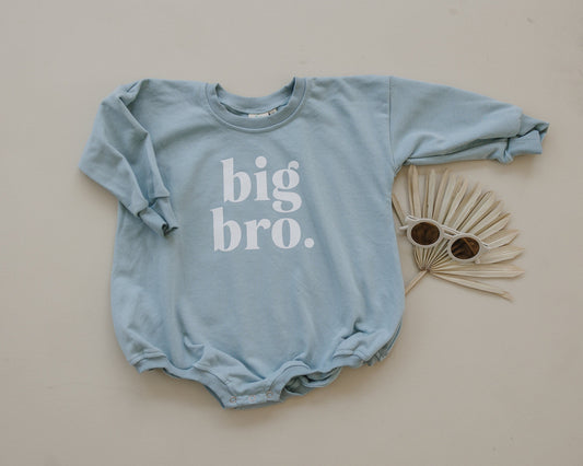 Big Bro Oversized Sweatshirt Romper - more colors