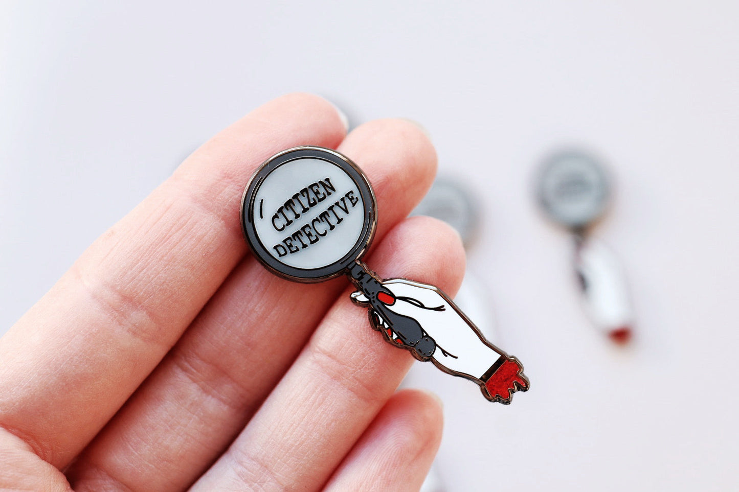 CITIZEN DETECTIVE PIN