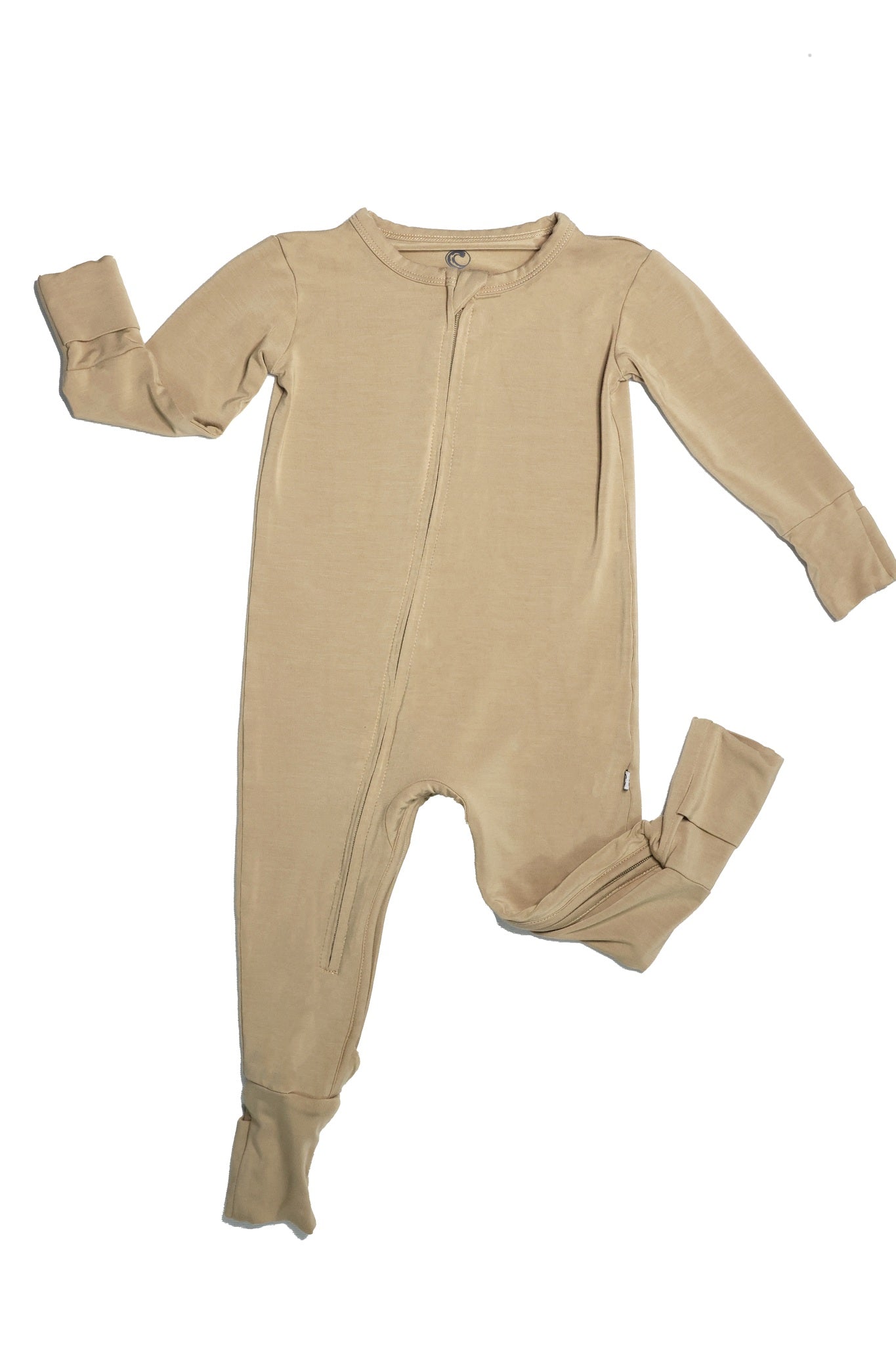 Bamboo Zippy Pajama - Desert Tan