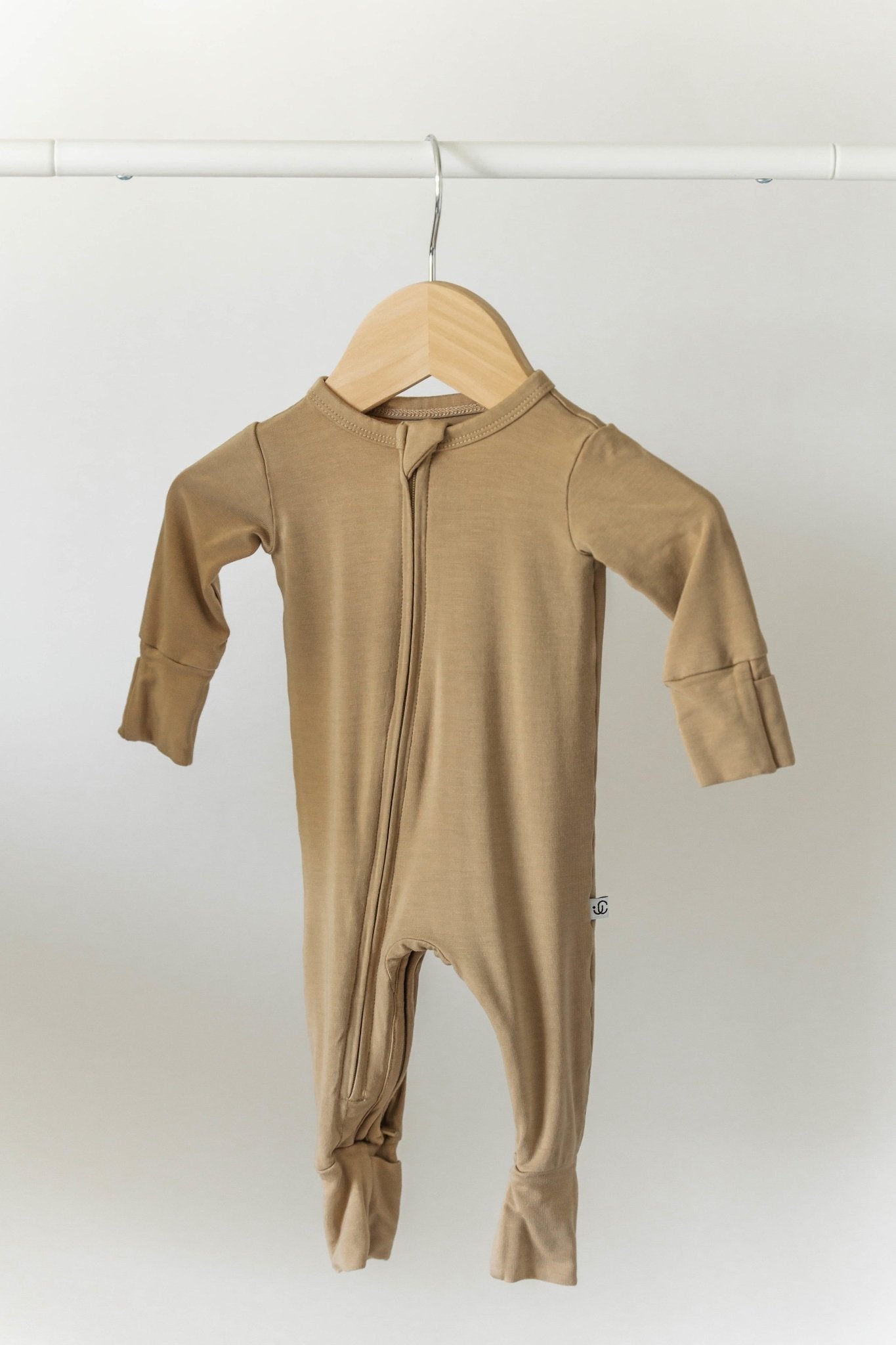 Bamboo Zippy Pajama - Desert Tan