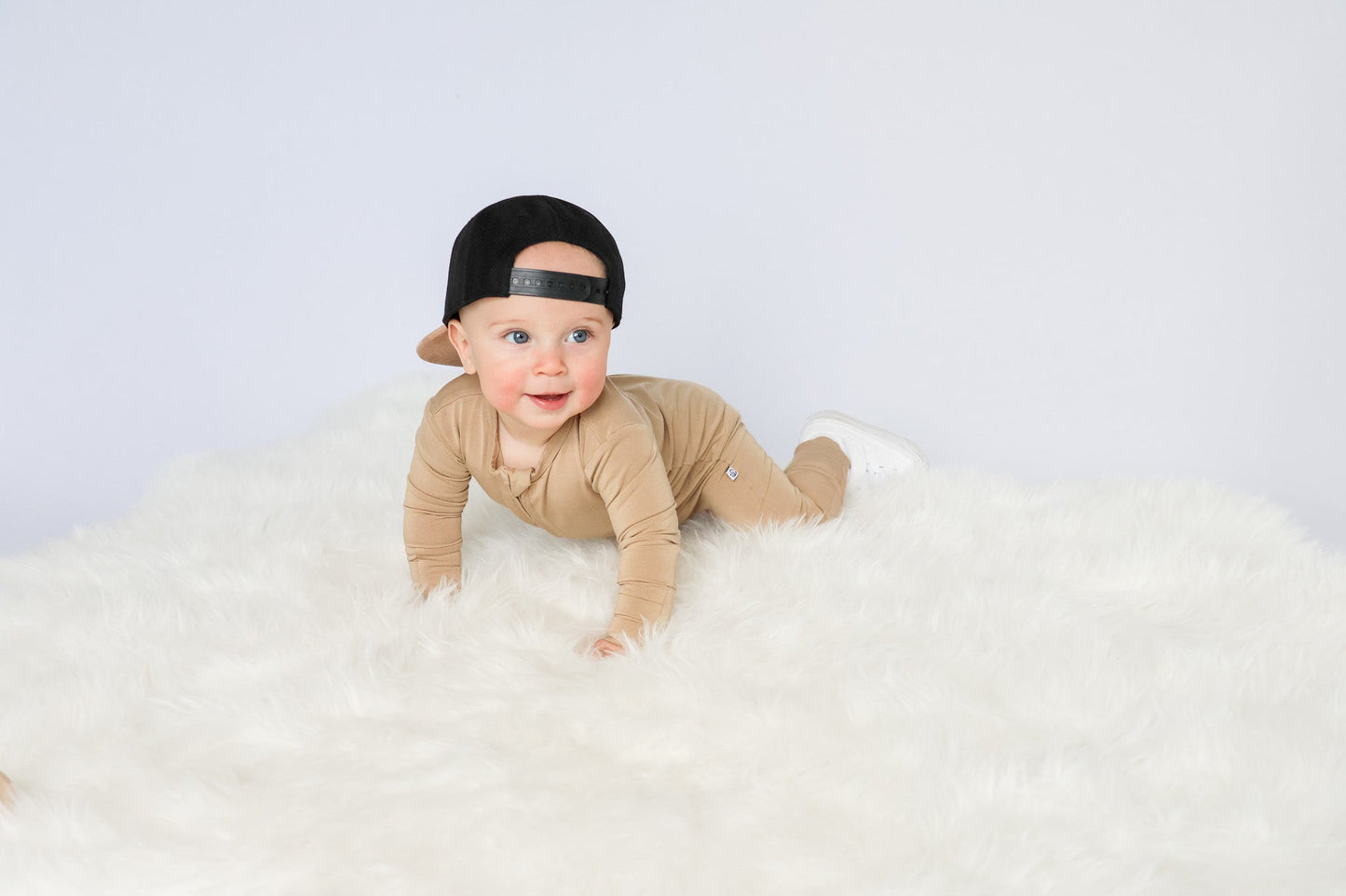 Bamboo Zippy Pajama - Desert Tan