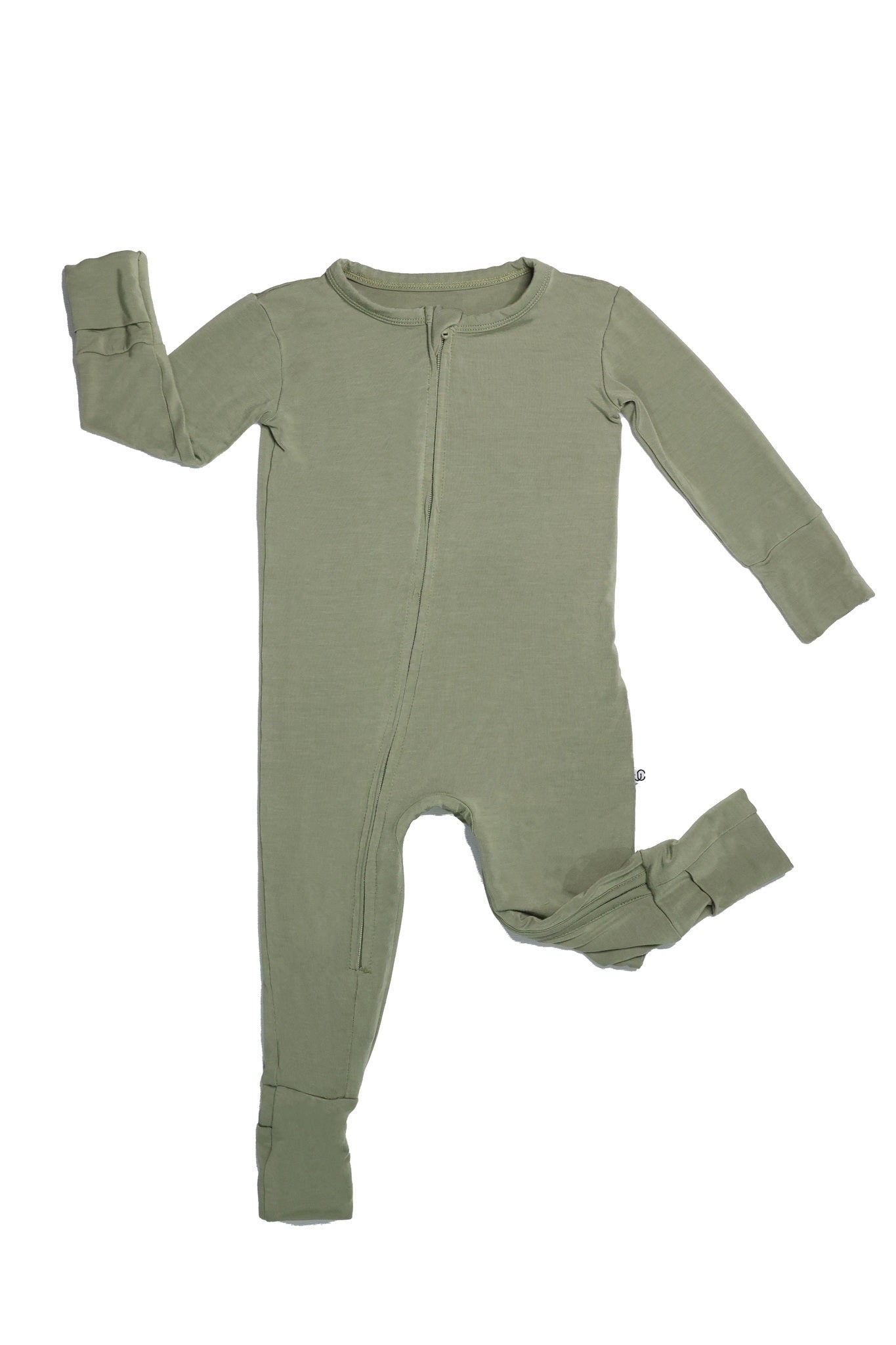 Bamboo Zippy Pajama - Sage