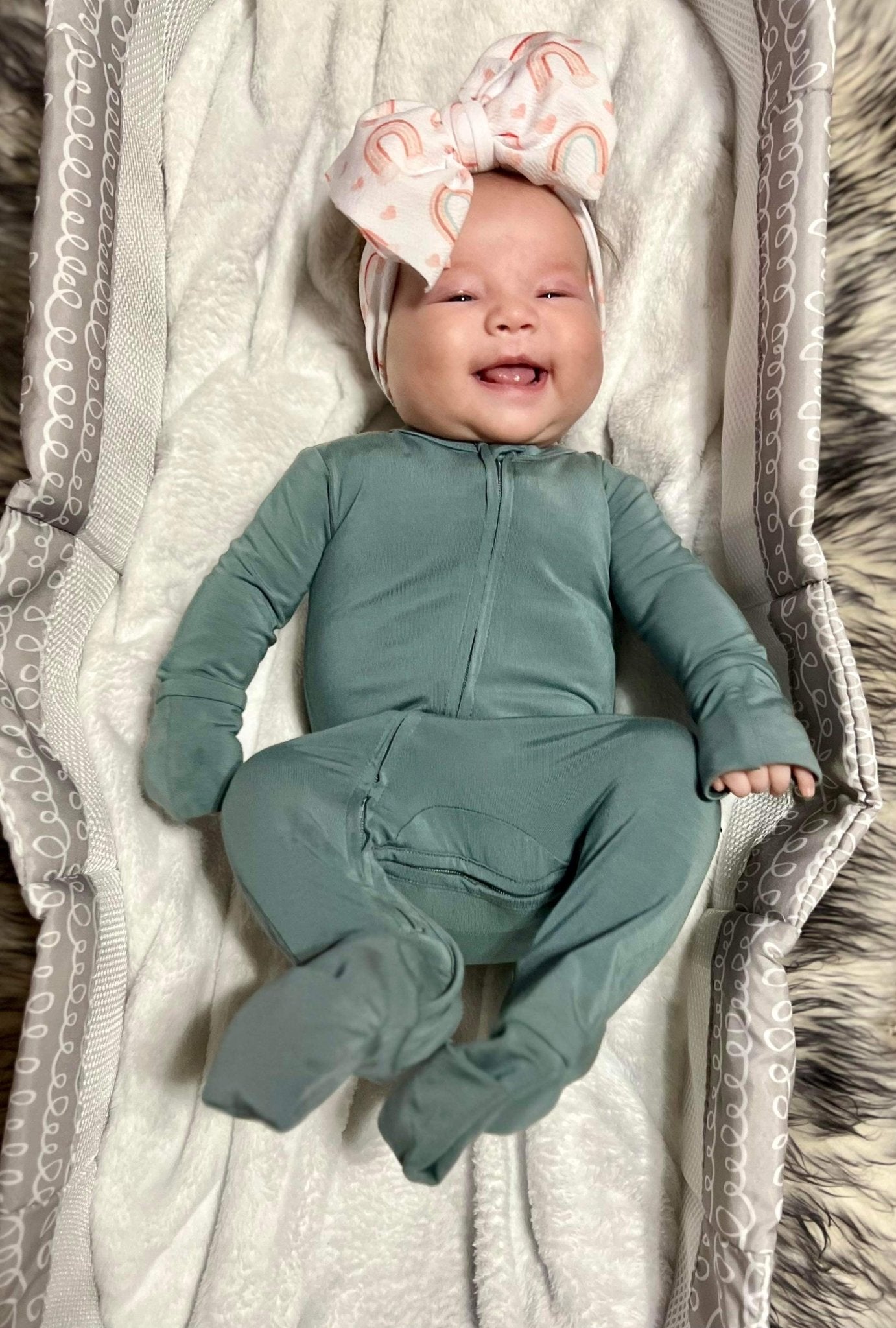 Zippy Bamboo Pajama - Sea Blue