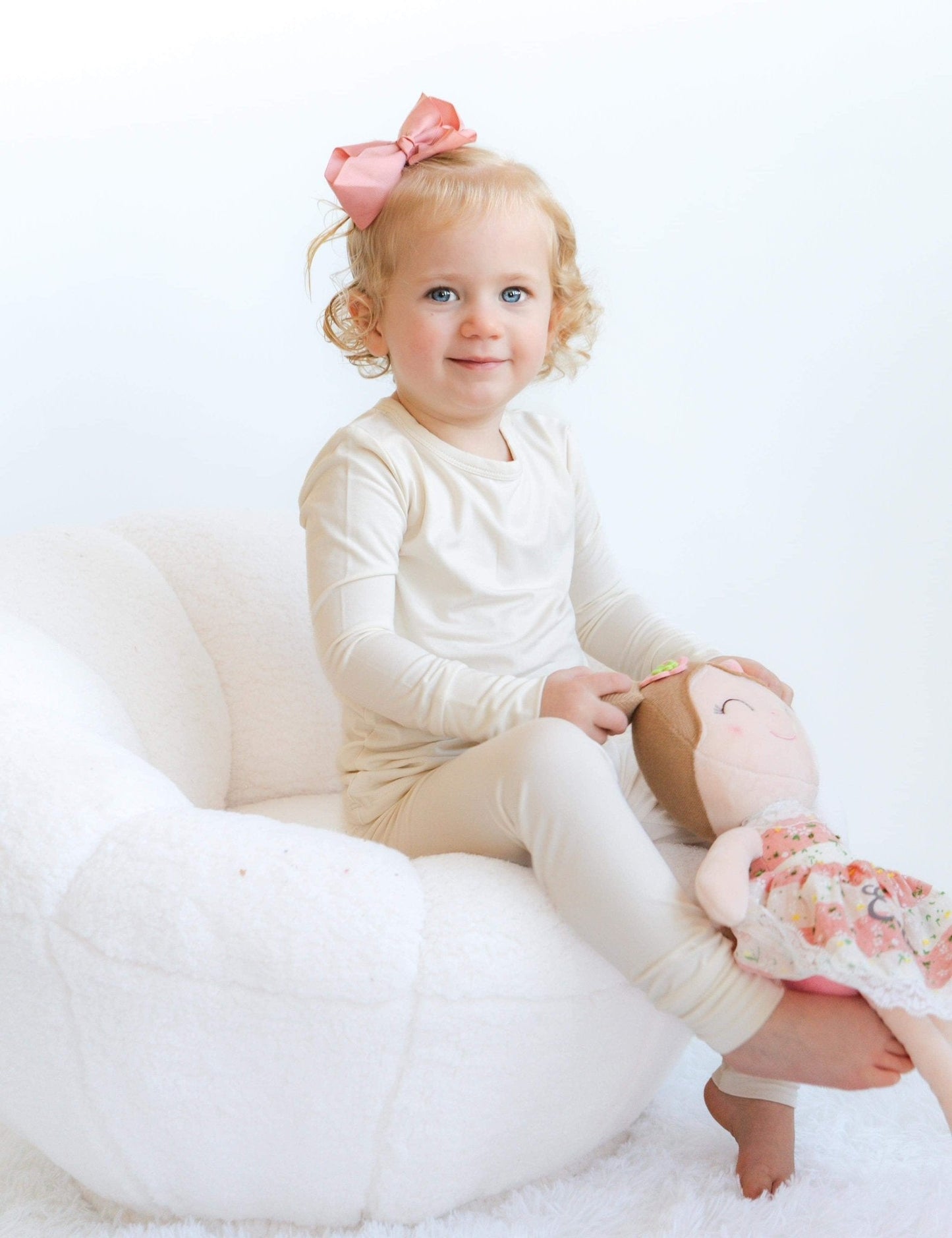 Two-Piece Pajamas | Bamboo - Cream