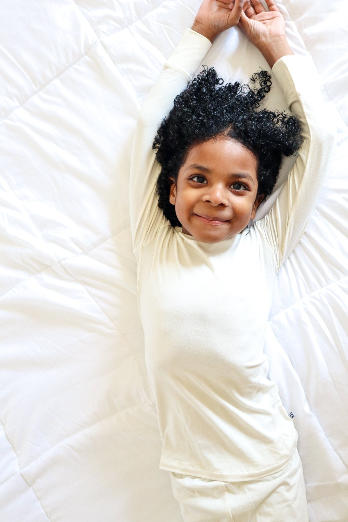 Two-Piece Pajamas | Bamboo - Cream