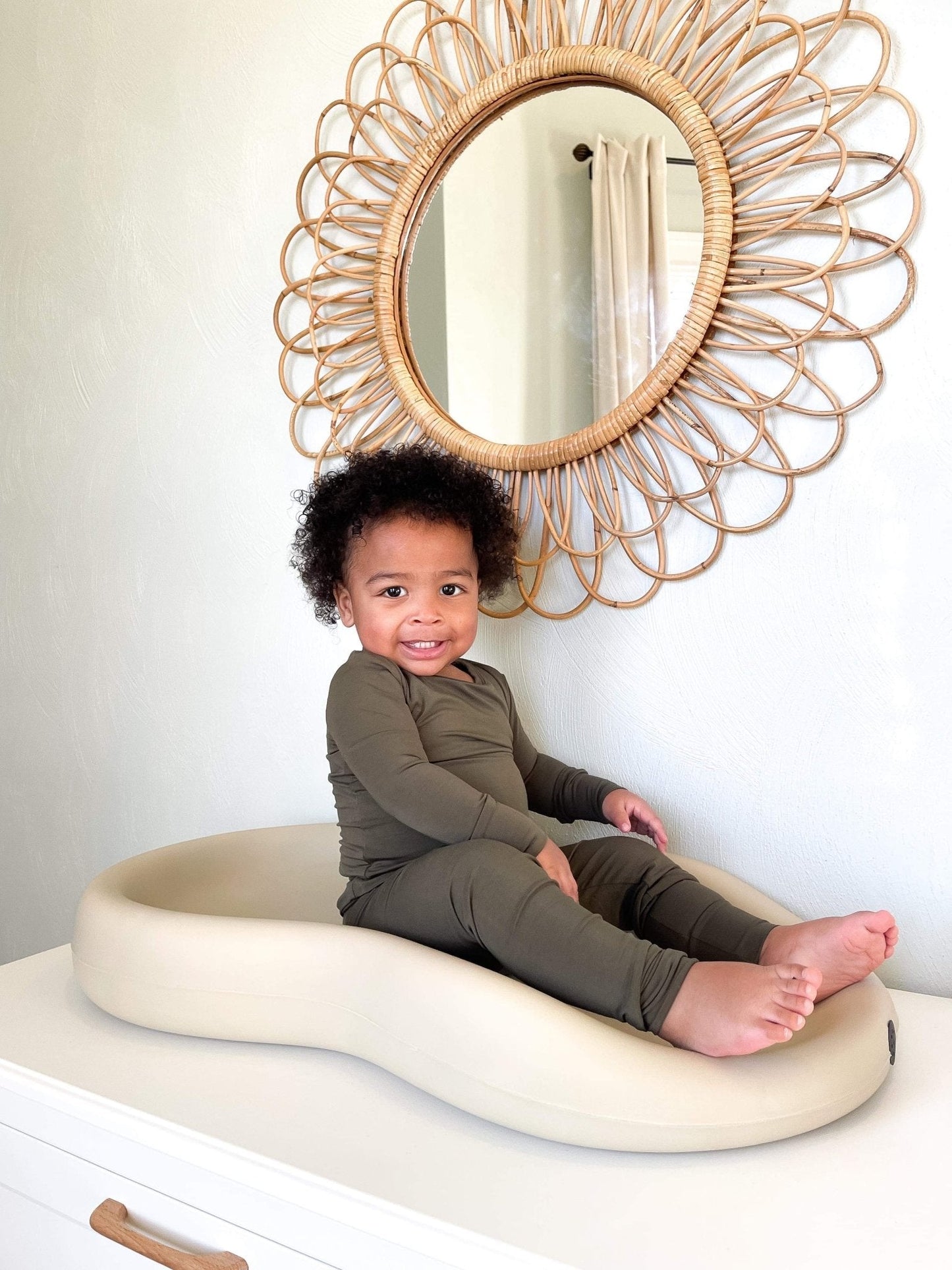Two-Piece Pajamas | Bamboo - Dark Olive