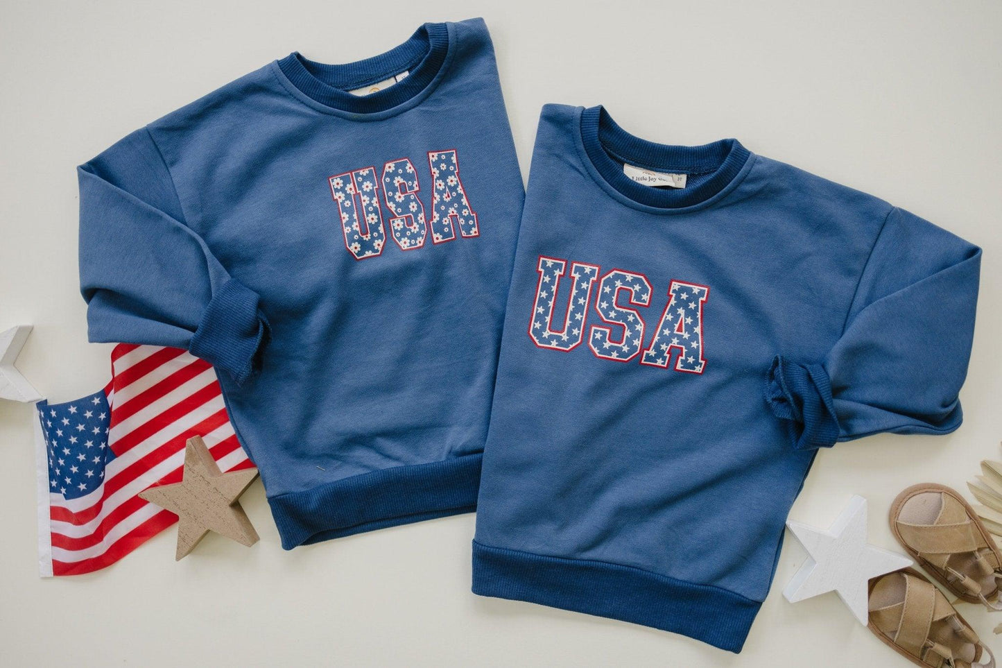 USA Daisy Crewneck Sweatshirt
