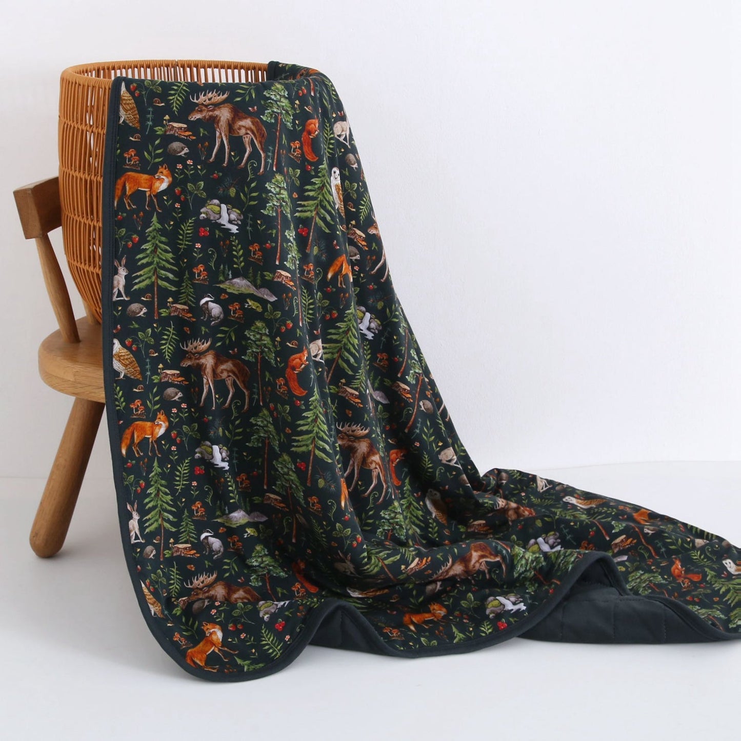 Wood You Be My Friend Adult Quilted Blanket