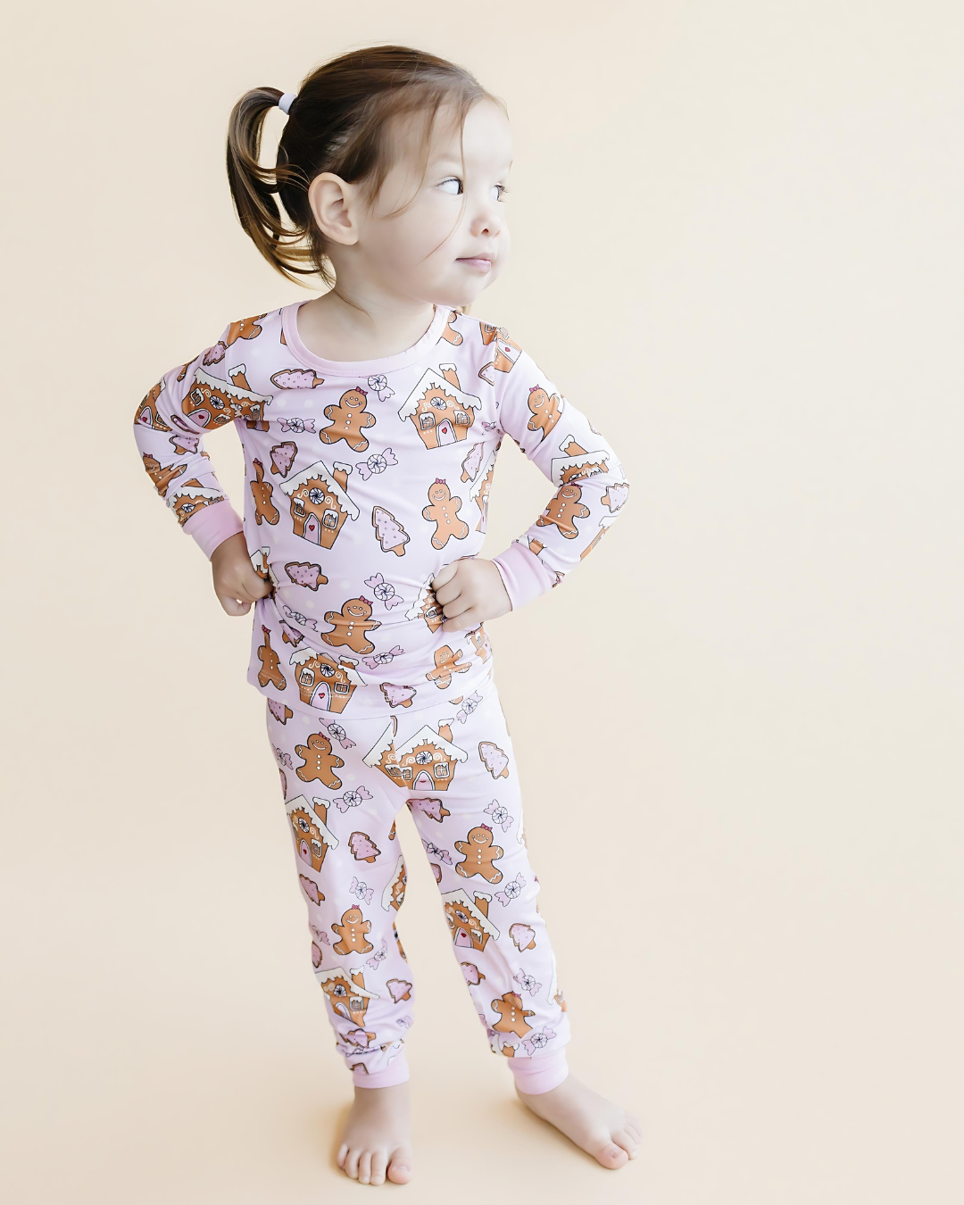 Bamboo Two Piece Set | Gingerbread Cookies