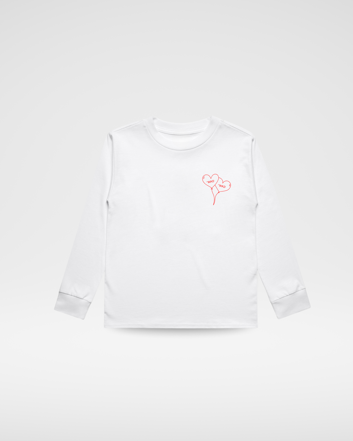 THE LOVE BUG CLUB TEE - WHITE LONG SLEEVE