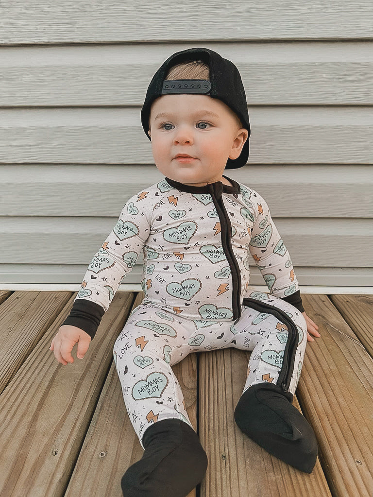 BAMBOO - MOMMAS BOY ONESIE