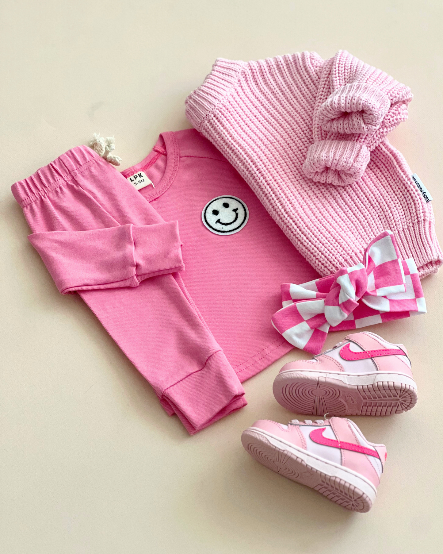 Lounge Set | Smiley Bubble Gum