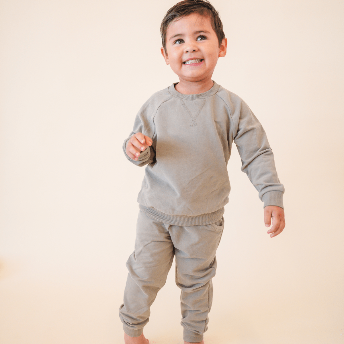 Mercer Sweatshirt + Jogger Matching Set - Sage