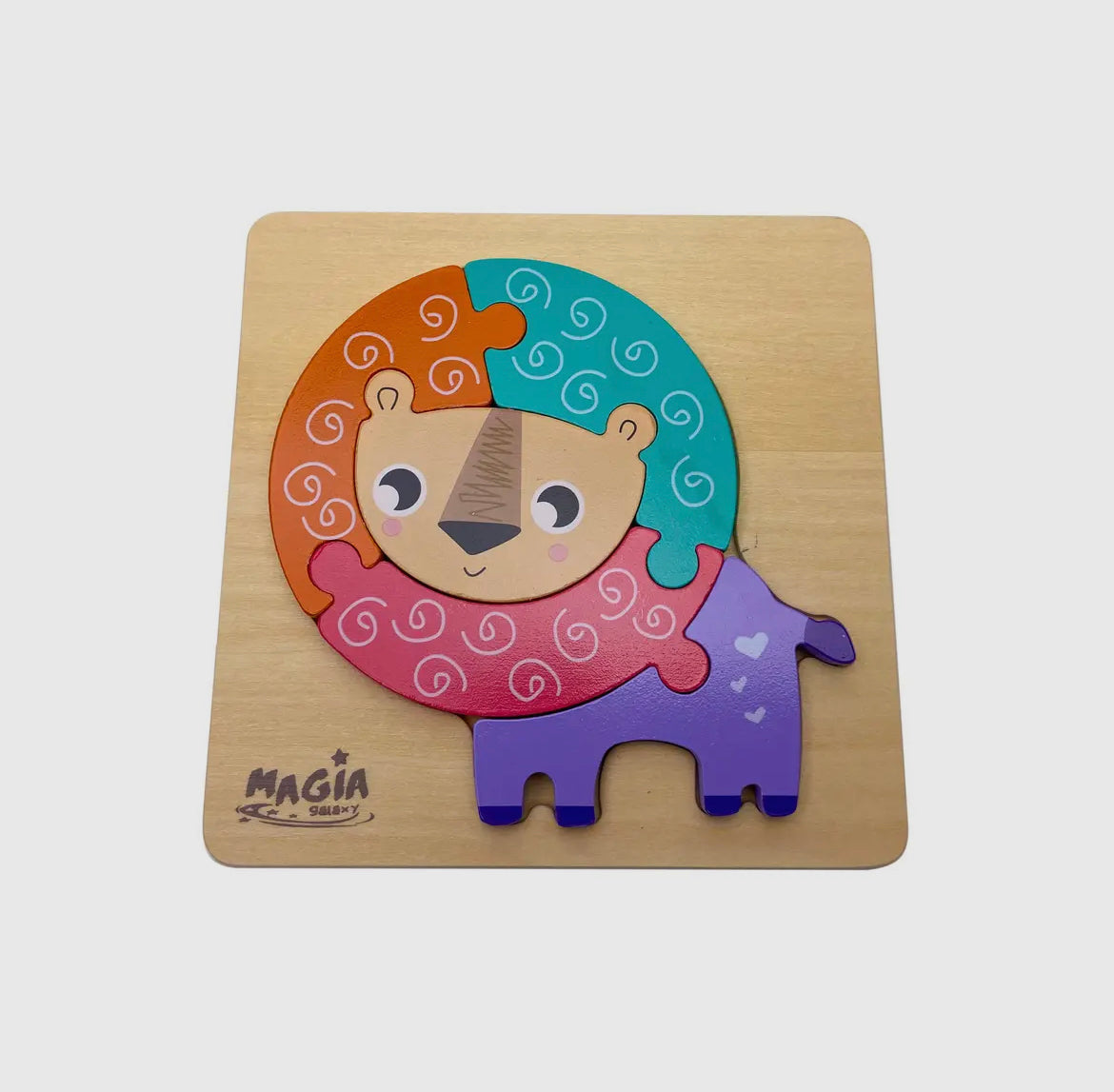 Wooden Animal Puzzles | Set of 3