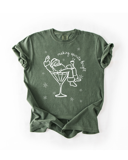 Making Spirits Bright Tee or Pullover