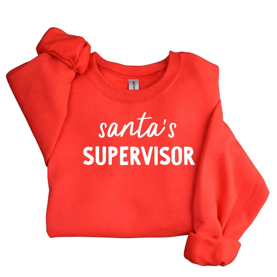 Santa's Supervisor Pullover