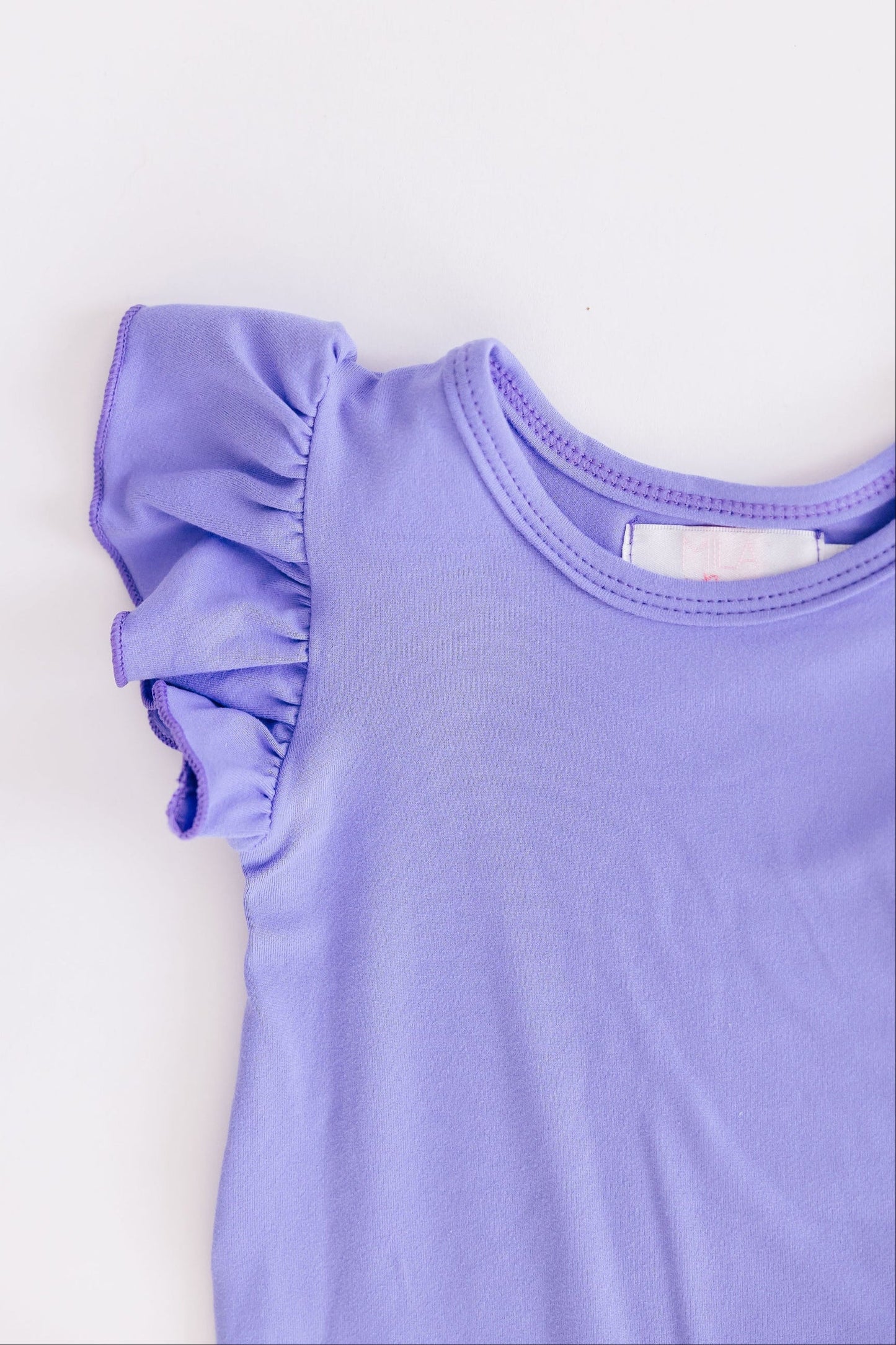 Periwinkle S/S Flutter Bodysuit