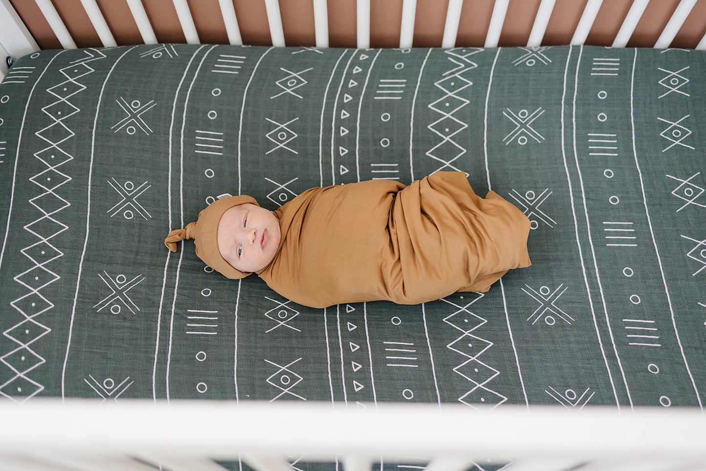 Alpine Muslin Crib Sheet