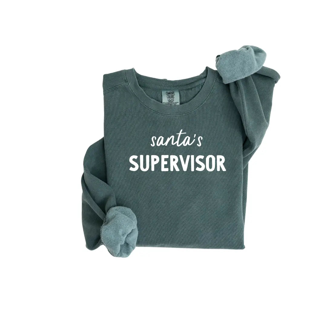 Santa's Supervisor Pullover