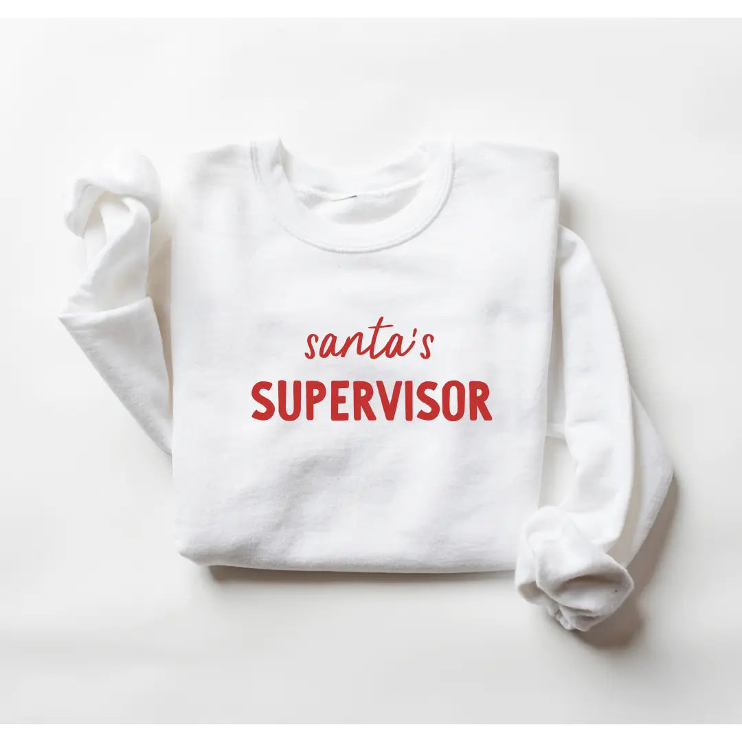 Santa's Supervisor Pullover