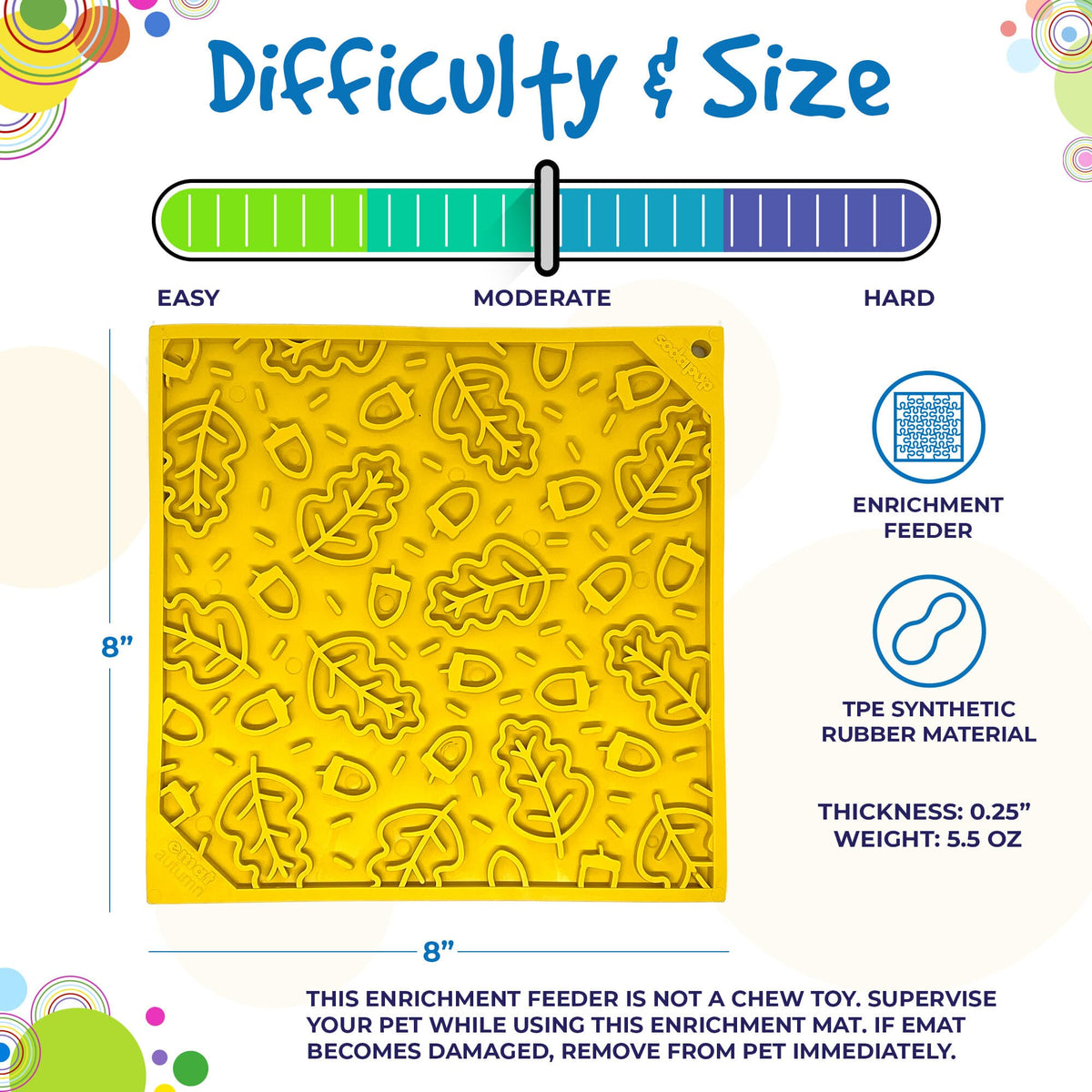 Autumn Design eMat Enrichment Lick Mat