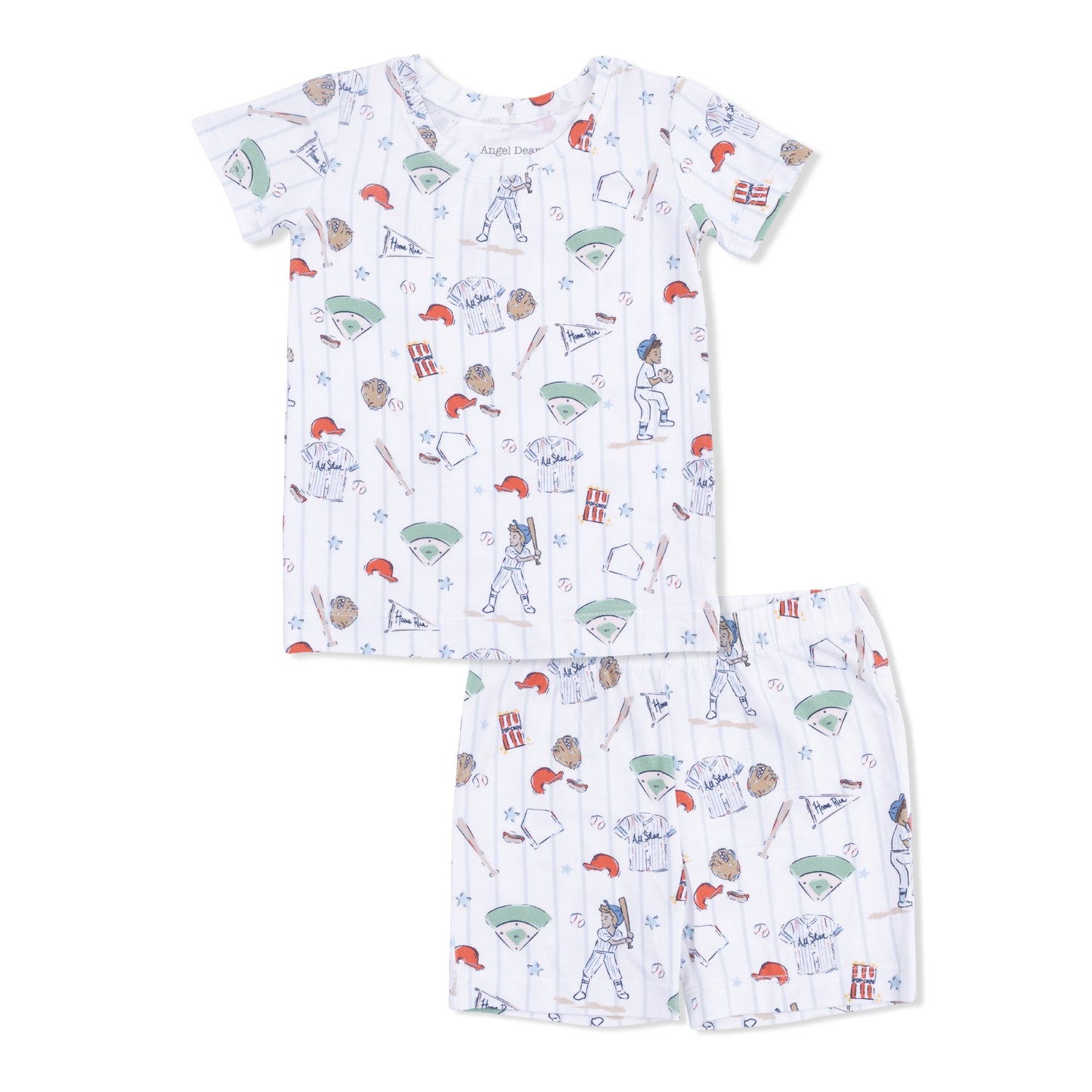 Home Run Baseball - pj Short Set