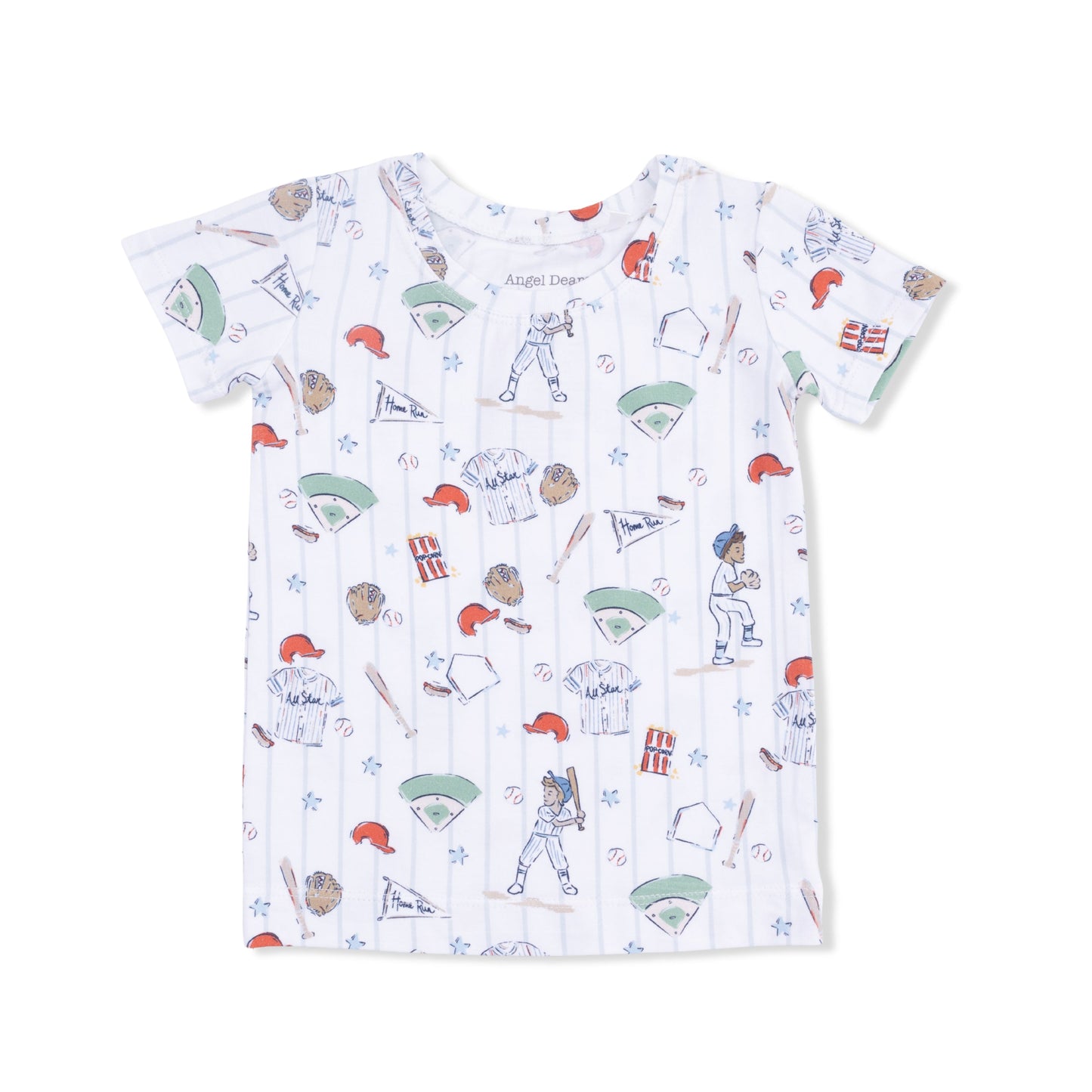 Home Run Baseball - pj Short Set
