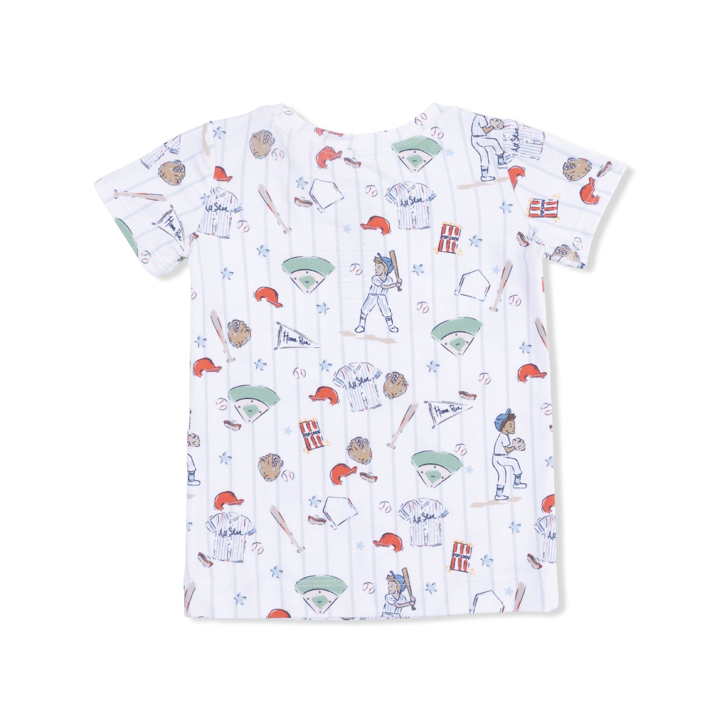 Home Run Baseball - pj Short Set