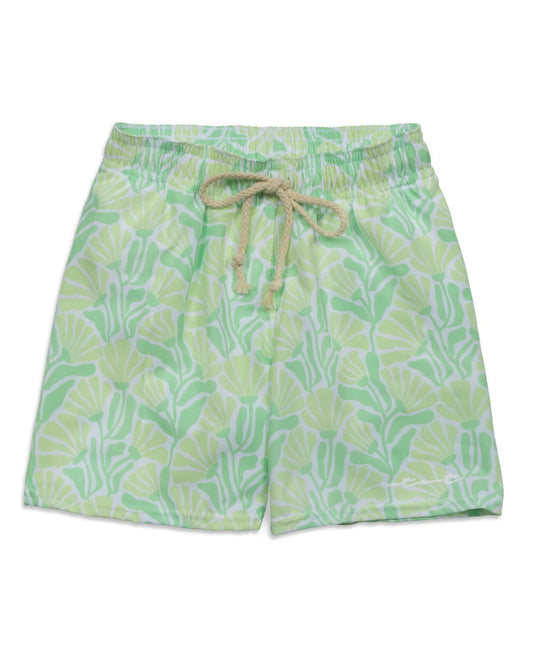 Bloomin' Petals Boys Swim Trunks