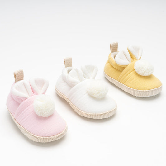 Bunny Ears Baby Booties