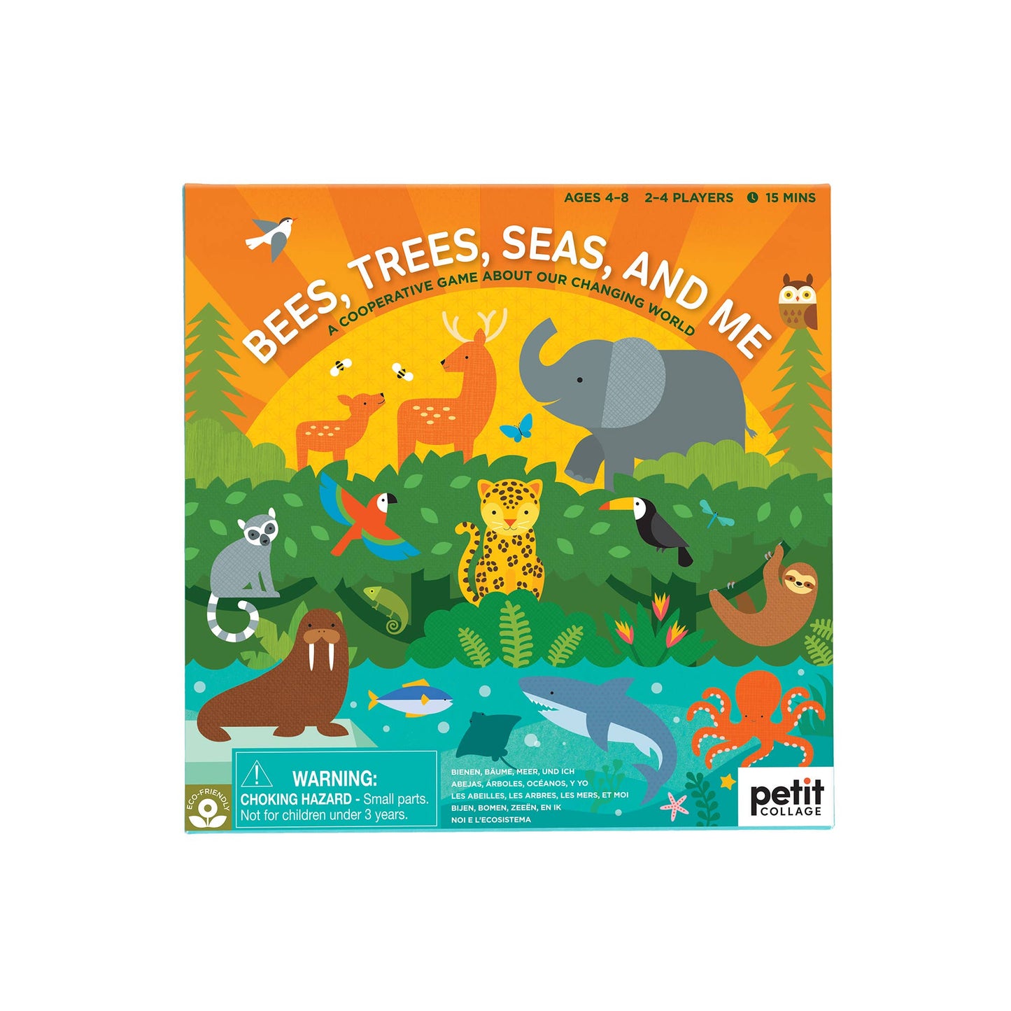 Bees, Trees, Seas, and Me | Cooperative Game