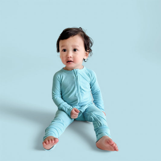 CAPRI BLUE RIB DREAM ROMPER