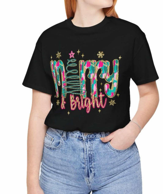 MERRY & BRIGHT tee