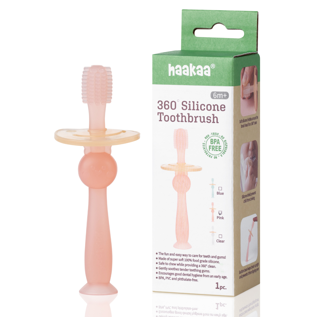 Haakaa 360° Silicone Toothbrush 1 pk